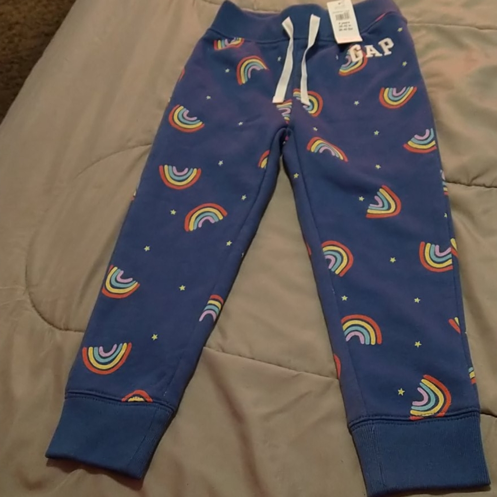 Toddler Gap logo pull on pants